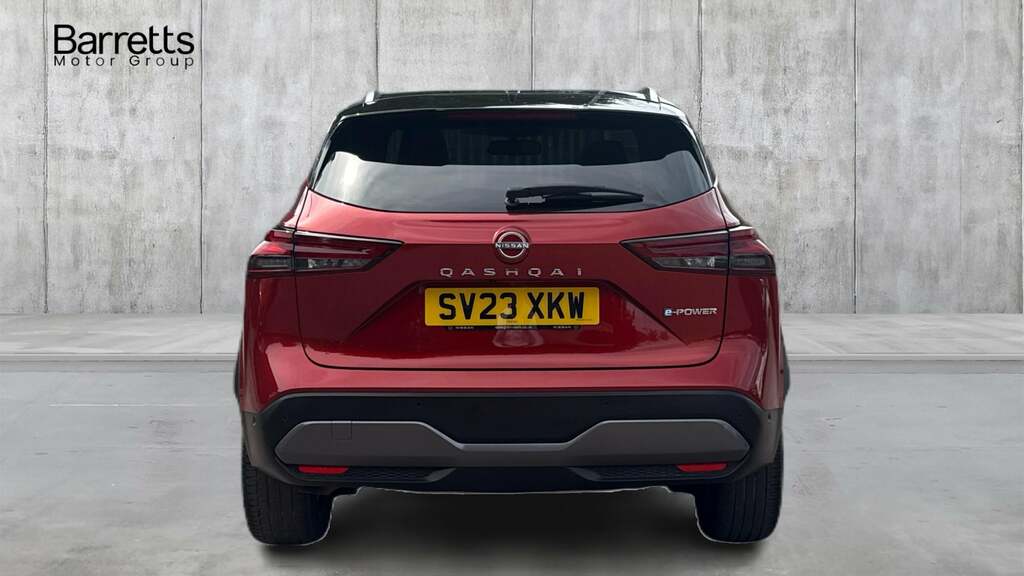 Nissan Qashqai 1.5 H E-power Tekna Hybrid SV23XKW Red #4