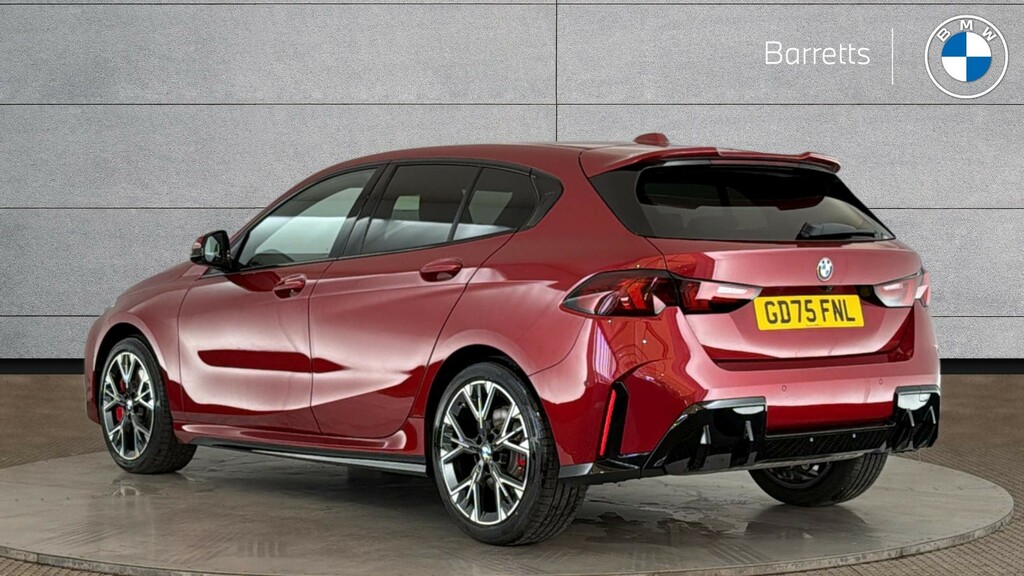 BMW 1 Series 1.5 120I Mht M Sport Hatchback Hybrid D GD75FNL Red #2