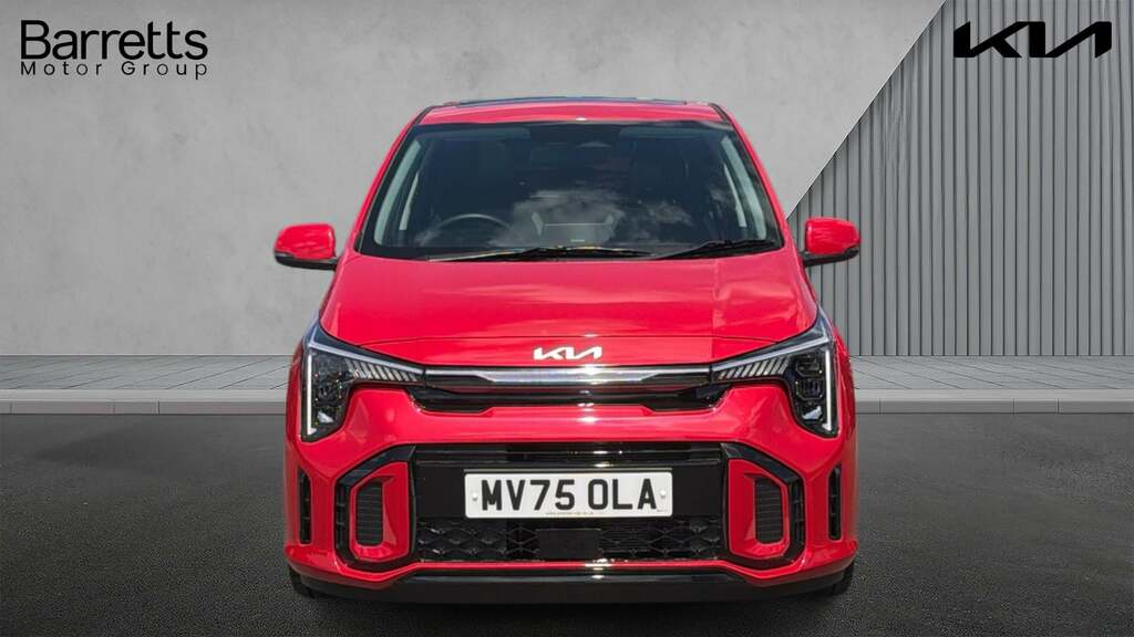 Kia Picanto 1.0 Gt-line S Hatchback Amt Euro 6 Ss MV75OLA Red #5