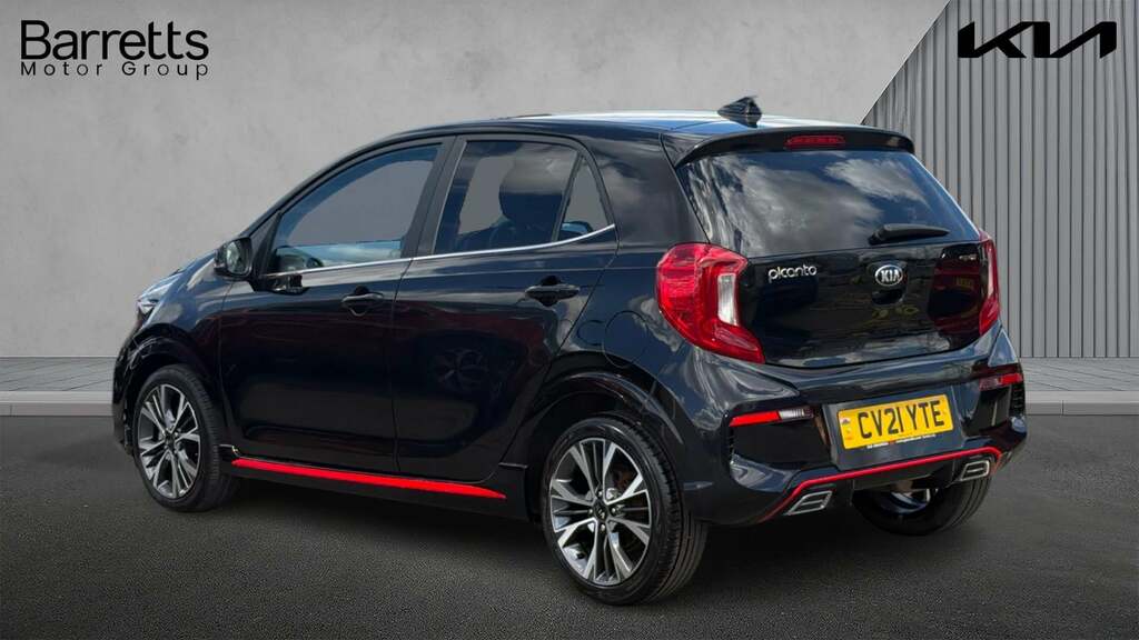 Kia Picanto 1.0 Dpi Gt-line Hatchback Amt Euro 6 S Black #2