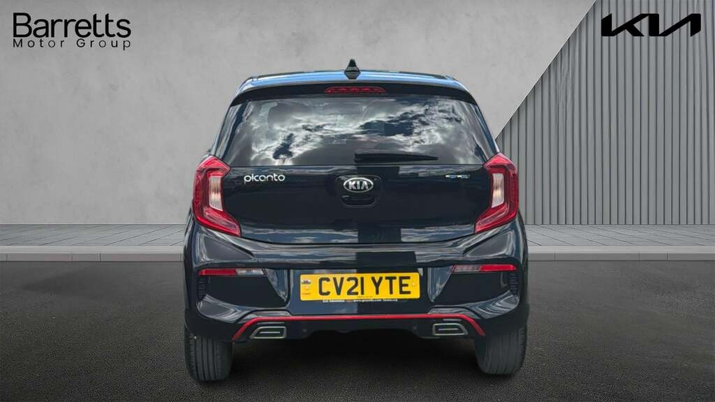 Kia Picanto 1.0 Dpi Gt-line Hatchback Amt Euro 6 S Black #4