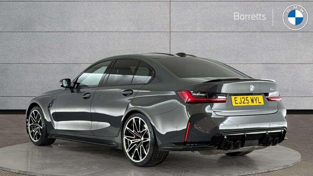 BMW M3 3.0 Biturbo Competition Saloon Steptron EJ25WYL Grey #2