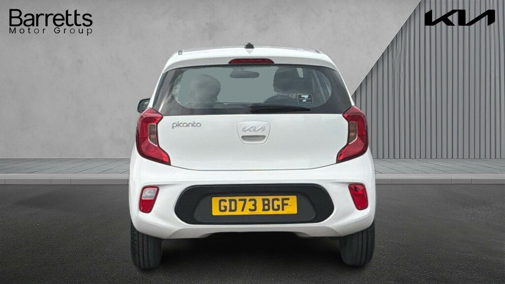 Kia Picanto 1.0 Dpi 2 Hatchback Euro 6 Ss GD73BGF White #4