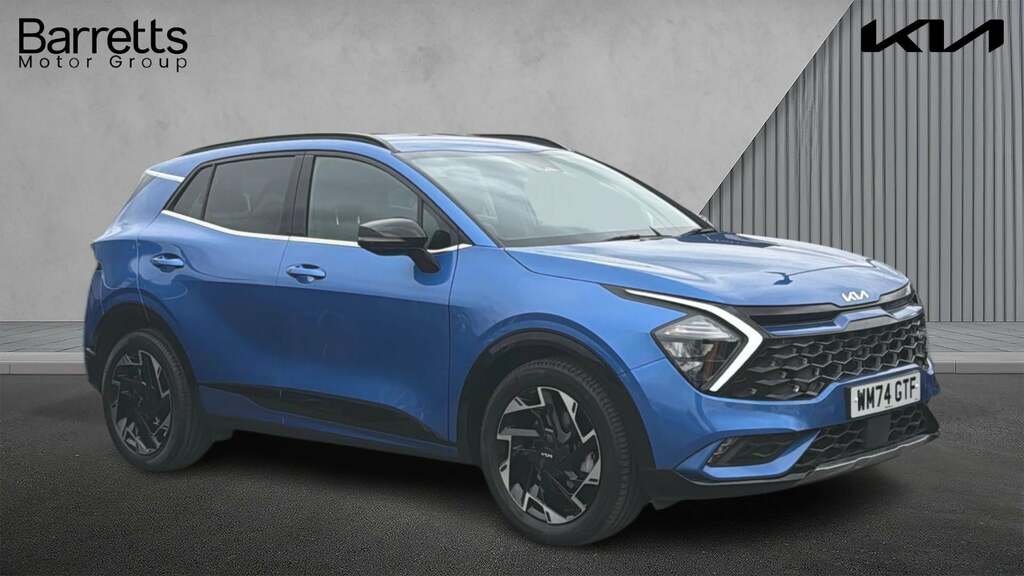 Kia Sportage 1.6 T-gdi Mhev Gt-line Suv Hybrid Manua WM74GTF Blue