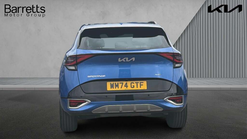 Kia Sportage 1.6 T-gdi Mhev Gt-line Suv Hybrid Manua WM74GTF Blue #4