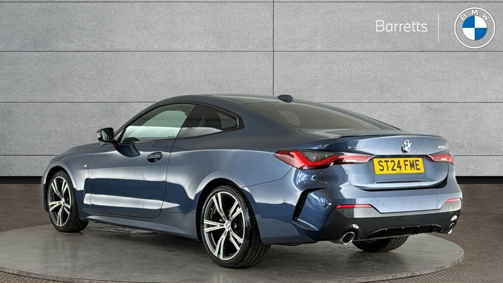 BMW 4 Series Gran Coupe 2.0 420I M Sport Coupe Xdrive Euro Blue #2