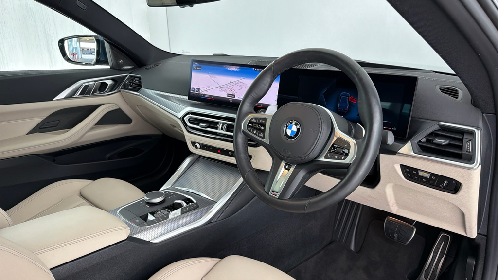 BMW 4 Series Gran Coupe 2.0 420I M Sport Coupe Xdrive Euro Blue #6