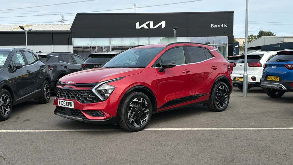 Kia Sportage 1.6 Crdi Gt-line Suv Euro 6 Ss WT23EPN Red #6