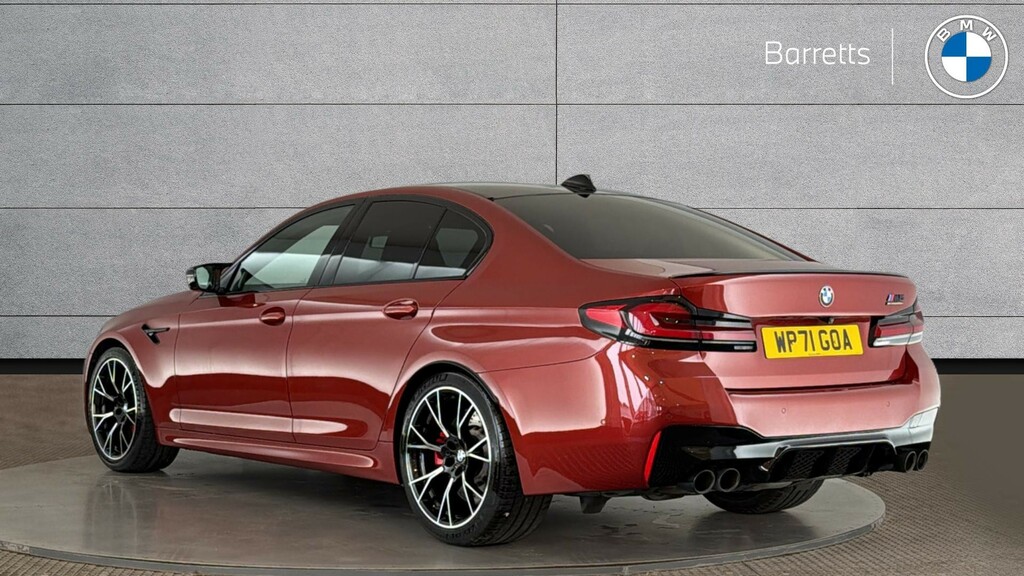 BMW M5 4.4I V8 Competition Saloon Steptronic X Red #2
