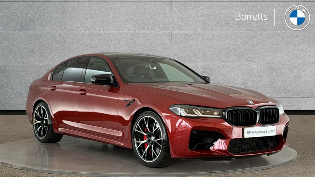 BMW M5 4.4I V8 Competition Saloon Steptronic X Red