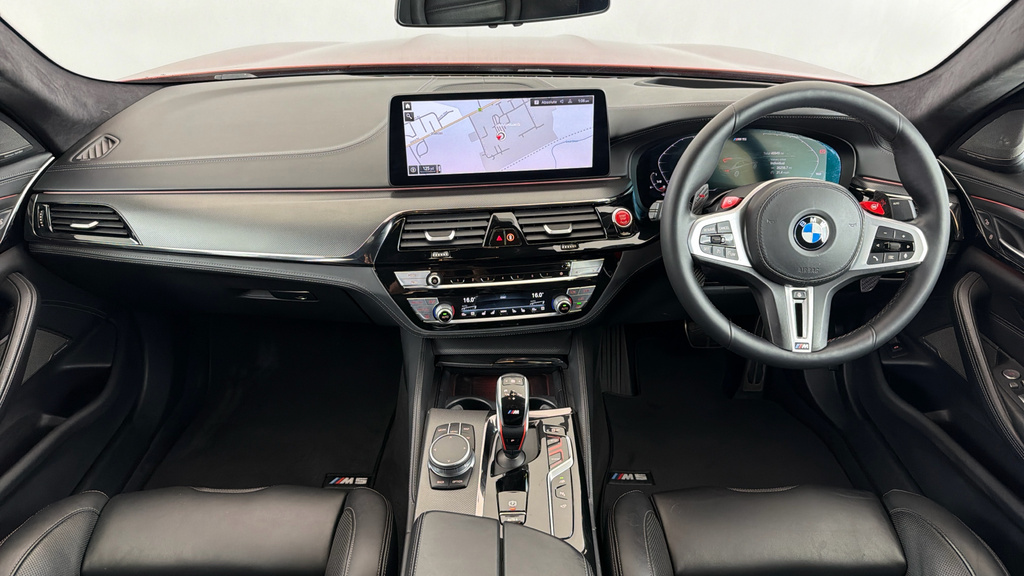 BMW M5 4.4I V8 Competition Saloon Steptronic X Red #4