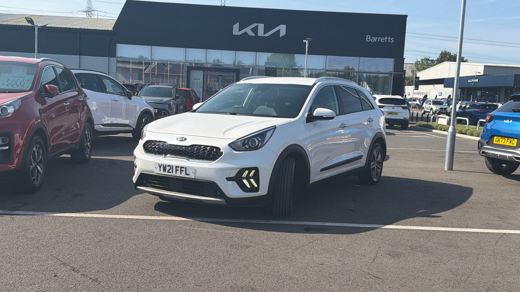 Kia Niro 1.6 Gdi 2 Suv Hybrid Dct Euro 6 Ss YW21FFL White #6