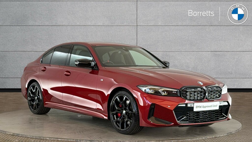 BMW 3 Series 3.0 M340i Mht Saloon Hybrid Xdrive Red