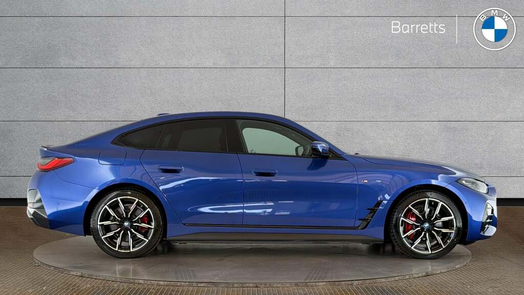 BMW i4 40 83.9Kwh M Sport Gran Coupe Ed ME23FKB Blue #3