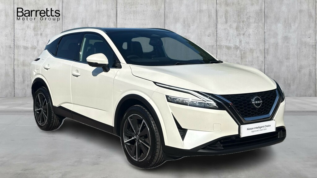 Nissan Qashqai 1.3 Dig-t Mhev Tekna Hybrid White