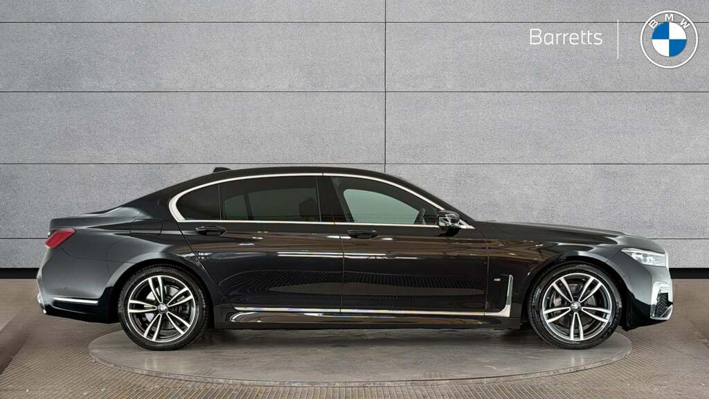 BMW 7 Series 3.0 730Ld Mht M Sport Saloon Hybrid Aut Black #3