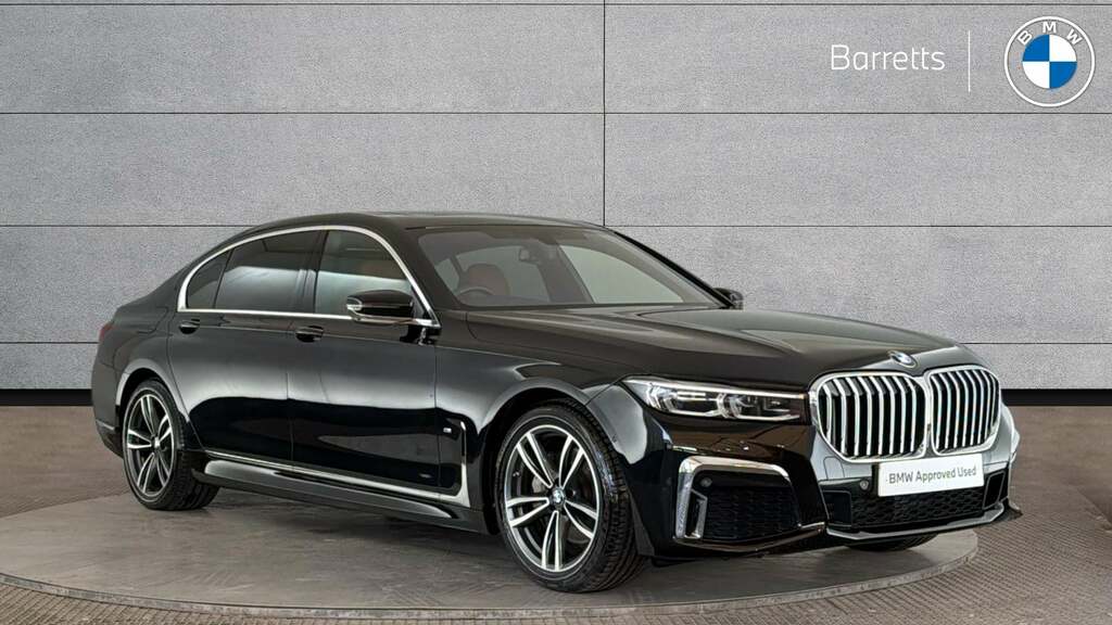 BMW 7 Series 3.0 730Ld Mht M Sport Saloon Hybrid Aut Black