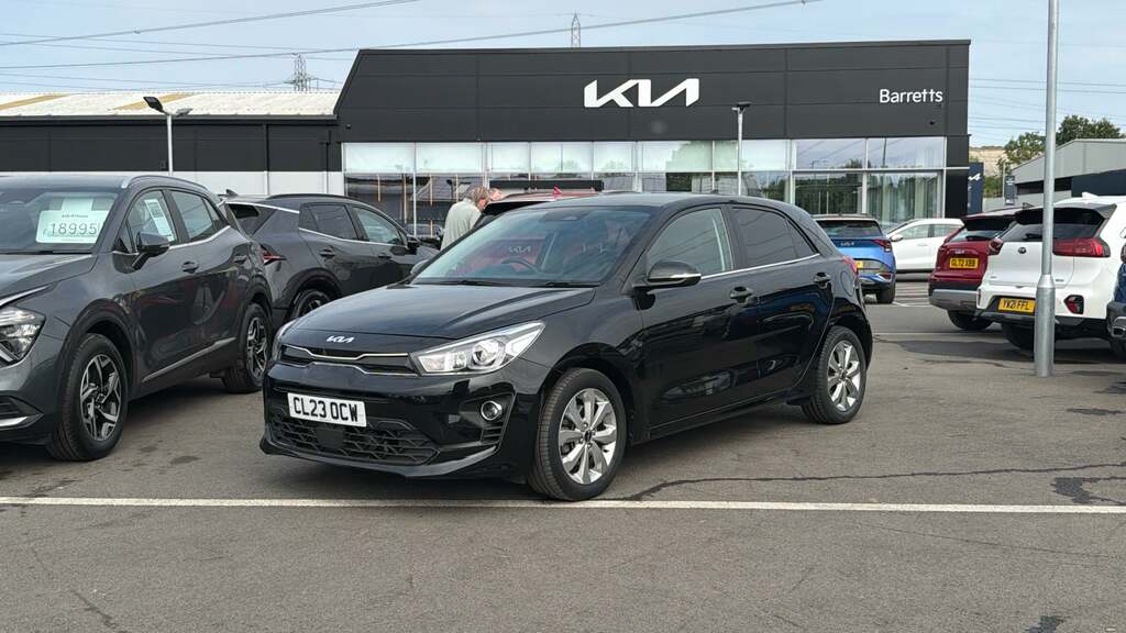 Kia RIO 1.0 T-gdi Mhev 3 Hatchback Hybrid Dct E Black #6