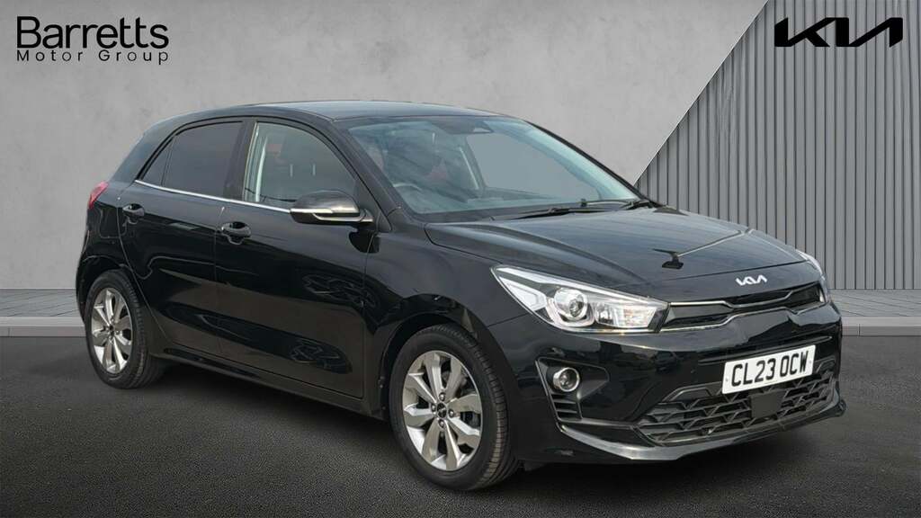 Kia RIO 1.0 T-gdi Mhev 3 Hatchback Hybrid Dct E Black