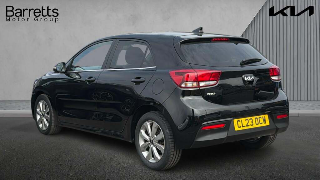 Kia RIO 1.0 T-gdi Mhev 3 Hatchback Hybrid Dct E Black #2