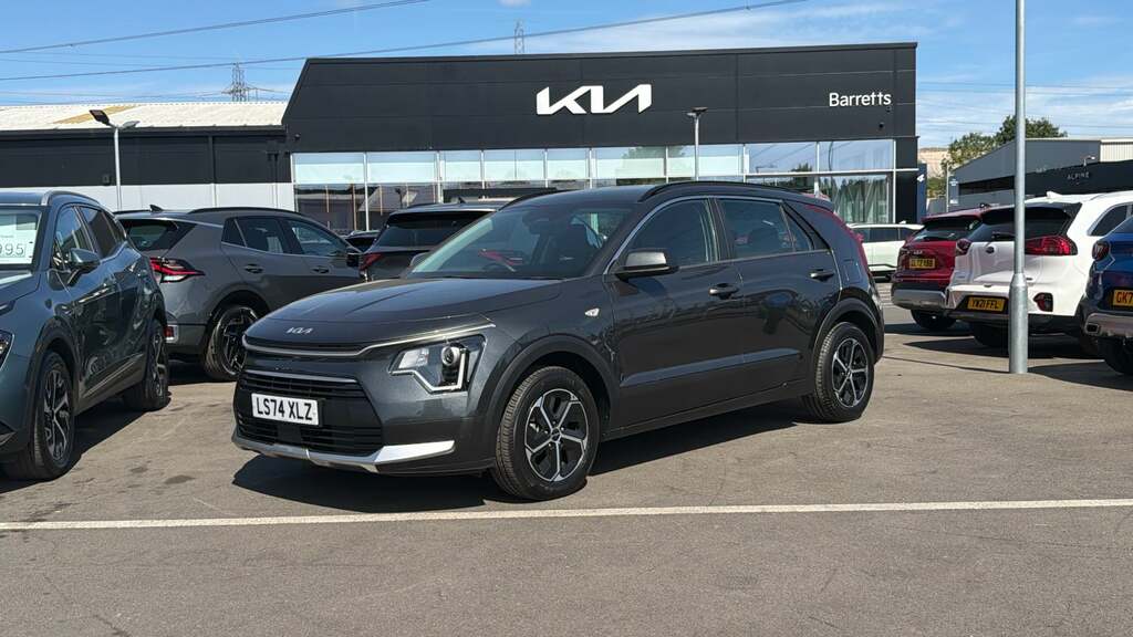 Kia Niro 1.6H Gdi 2 Suv Hybrid Dct Euro 6 Ss LS74XLZ Grey #6