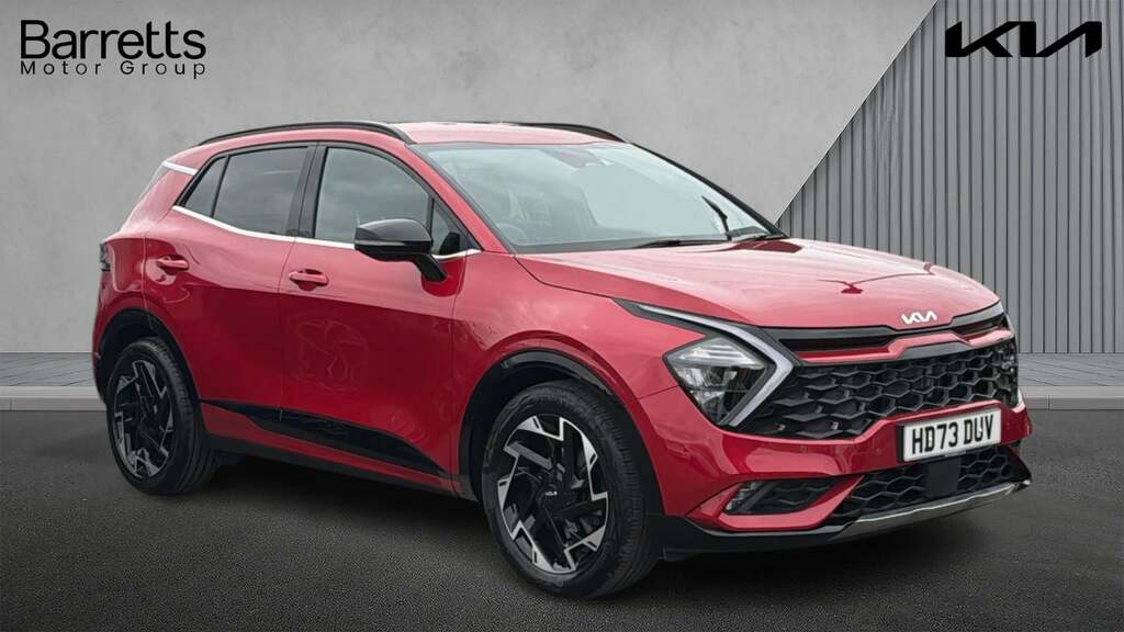 Kia Sportage 1.6 T-gdi Gt-line Suv Euro 6 S HD73DUV Red