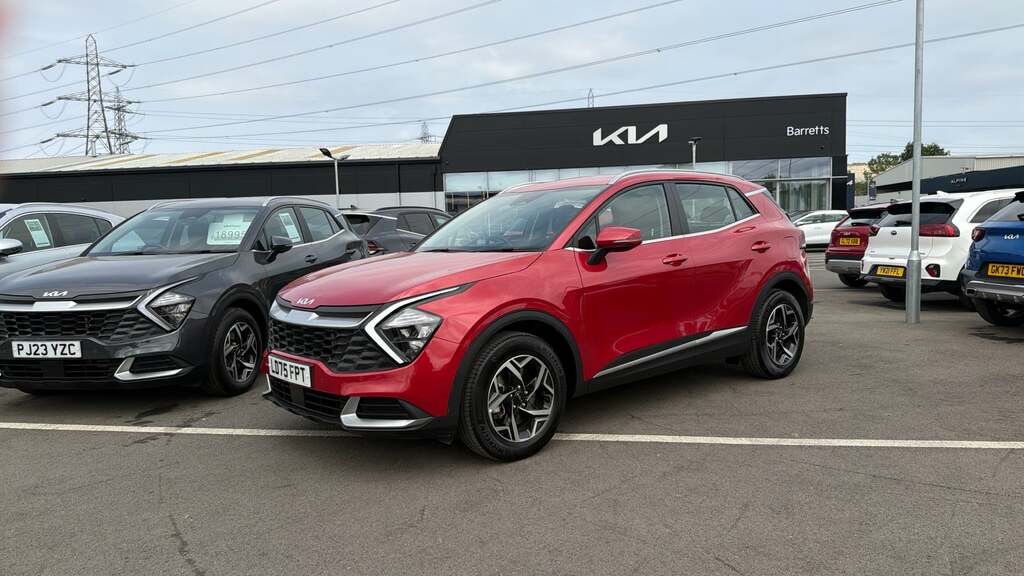 Kia Sportage 1.6 T-gdi Mhev 2 Suv Hybrid Euro LD75FPT Red #6