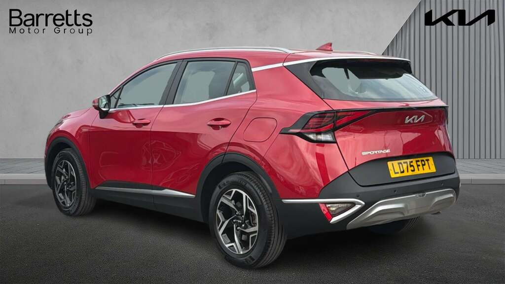 Kia Sportage 1.6 T-gdi Mhev 2 Suv Hybrid Euro LD75FPT Red #2