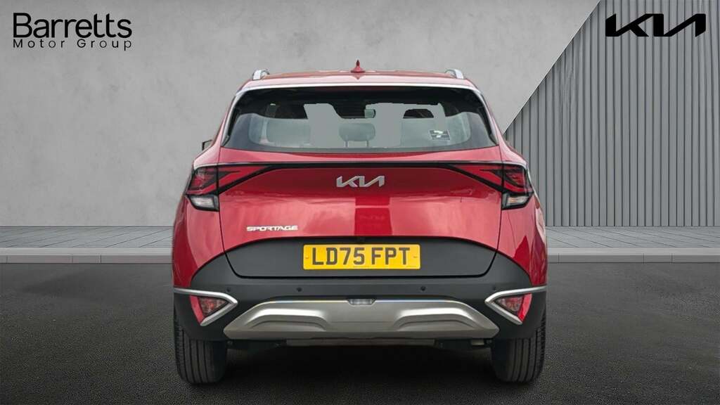 Kia Sportage 1.6 T-gdi Mhev 2 Suv Hybrid Euro LD75FPT Red #4