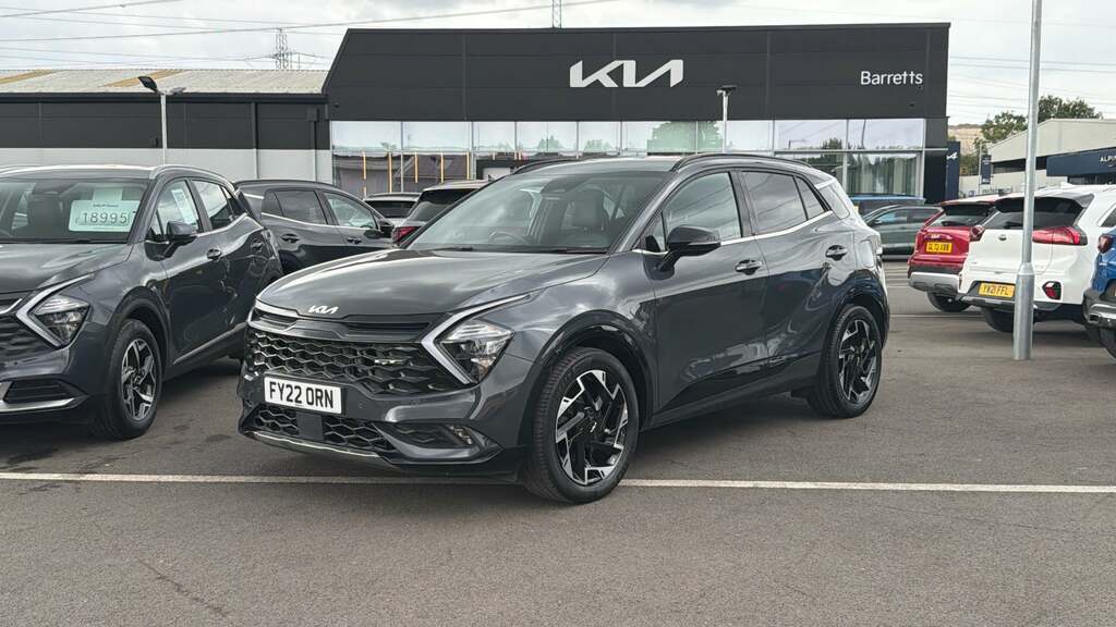 Kia Sportage 1.6 Crdi Gt-line Suv Euro 6 Ss FY22ORN Grey #6