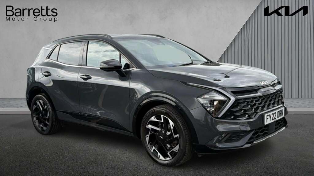 Kia Sportage 1.6 Crdi Gt-line Suv Euro 6 Ss FY22ORN Grey