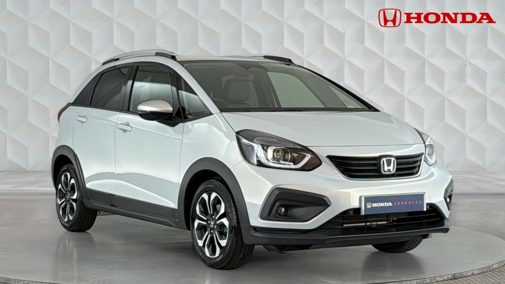 Honda Jazz 1.5 H I-mmd Crosstar Ex Hatchback Hybri White