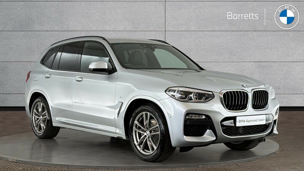 BMW X3 2.0 20I Gpf M Sport Suv Xdrive Eur YC69NYV Silver