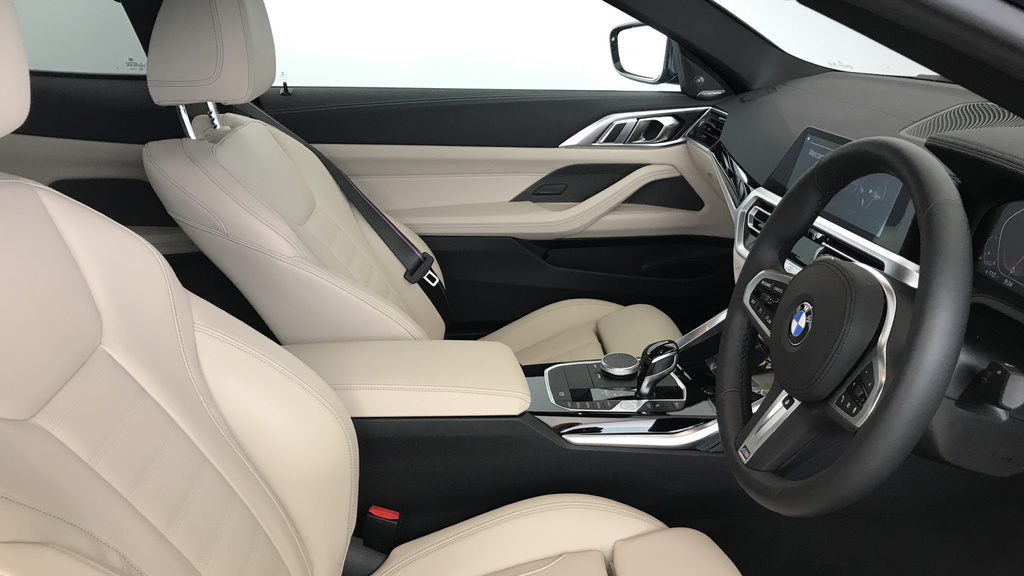 BMW 4 Series Gran Coupe Hatchback White #11