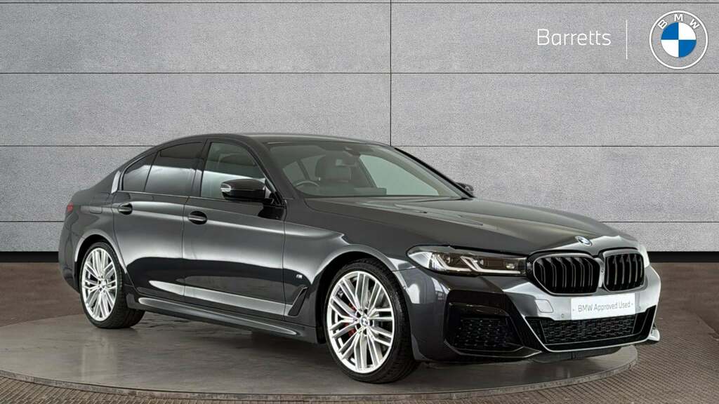 BMW 5 Series 2.0 520D Mht M Sport Saloon Hybrid Step Grey