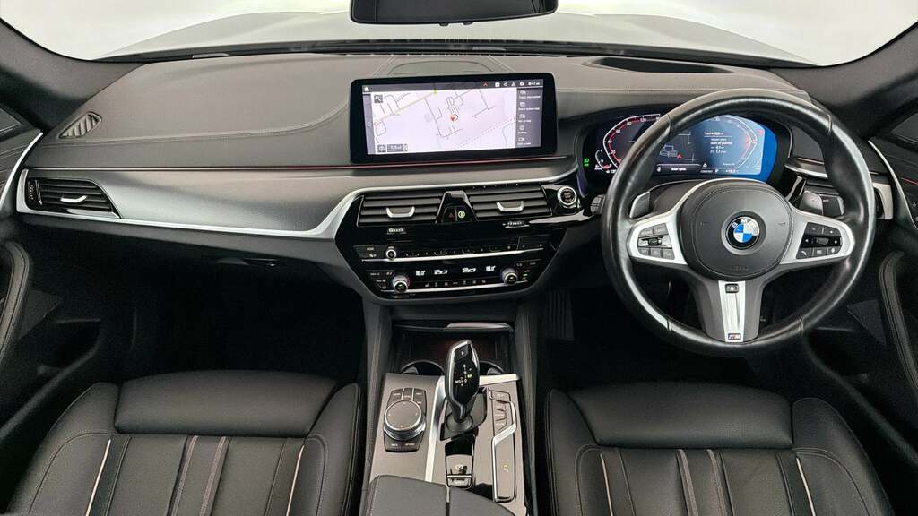 BMW 5 Series 2.0 520D Mht M Sport Saloon Hybrid Step Grey #4