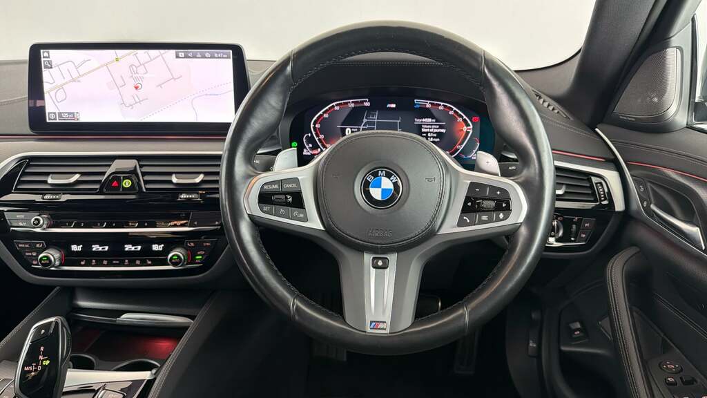 BMW 5 Series 2.0 520D Mht M Sport Saloon Hybrid Step Grey #5