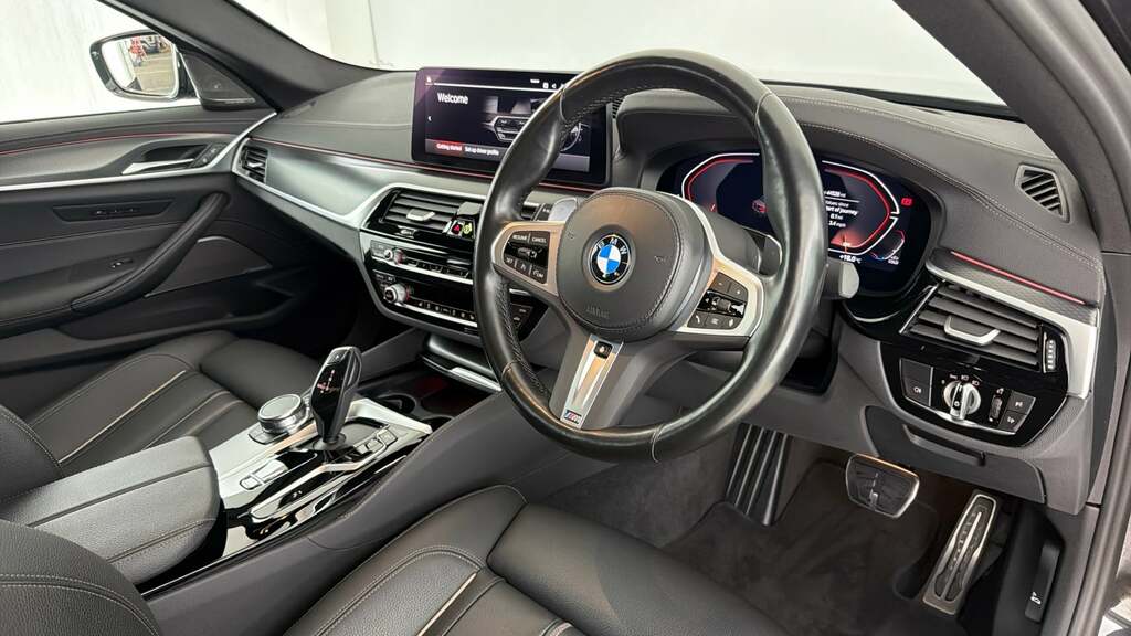 BMW 5 Series 2.0 520D Mht M Sport Saloon Hybrid Step Grey #6