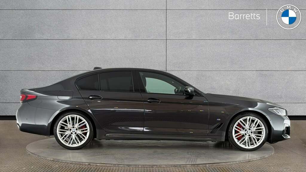 BMW 5 Series 2.0 520D Mht M Sport Saloon Hybrid Step Grey #3