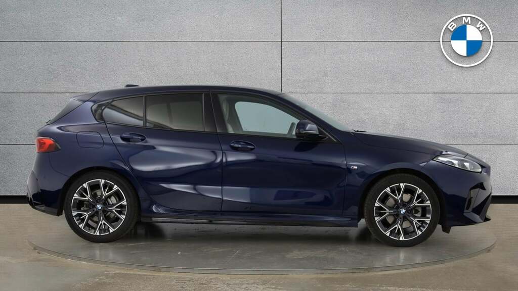 BMW 1 Series 1.5 120I Mht M Sport Hatchback Hybrid D YL25OVZ Blue #3