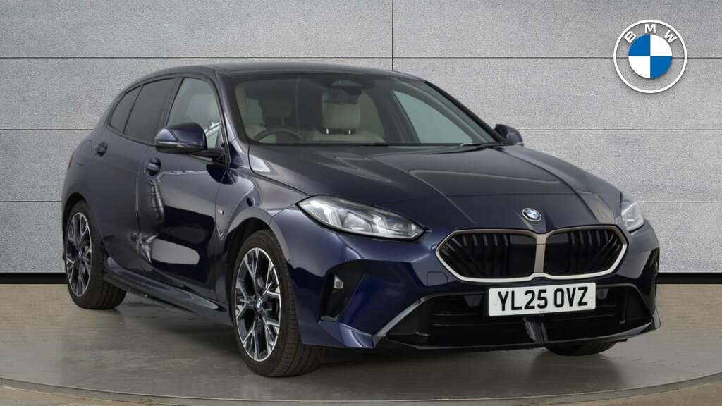 BMW 1 Series 1.5 120I Mht M Sport Hatchback Hybrid D Blue