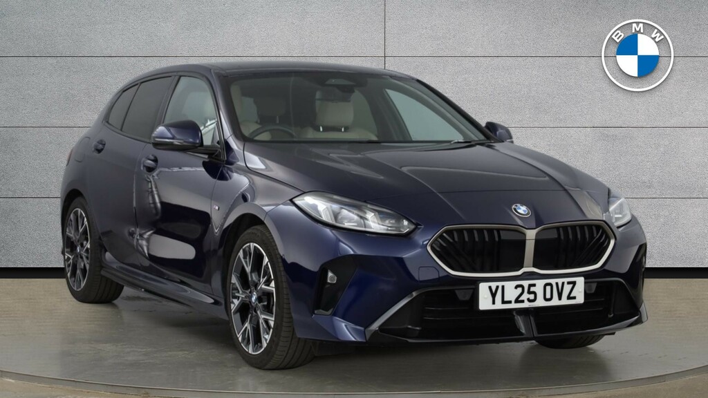 BMW 1 Series 1.5 120I Mht M Sport Hatchback Hybrid D Blue