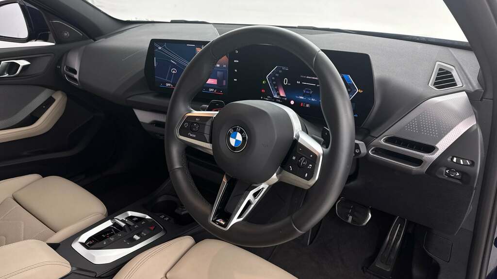 BMW 1 Series 1.5 120I Mht M Sport Hatchback Hybrid D YL25OVZ Blue #6