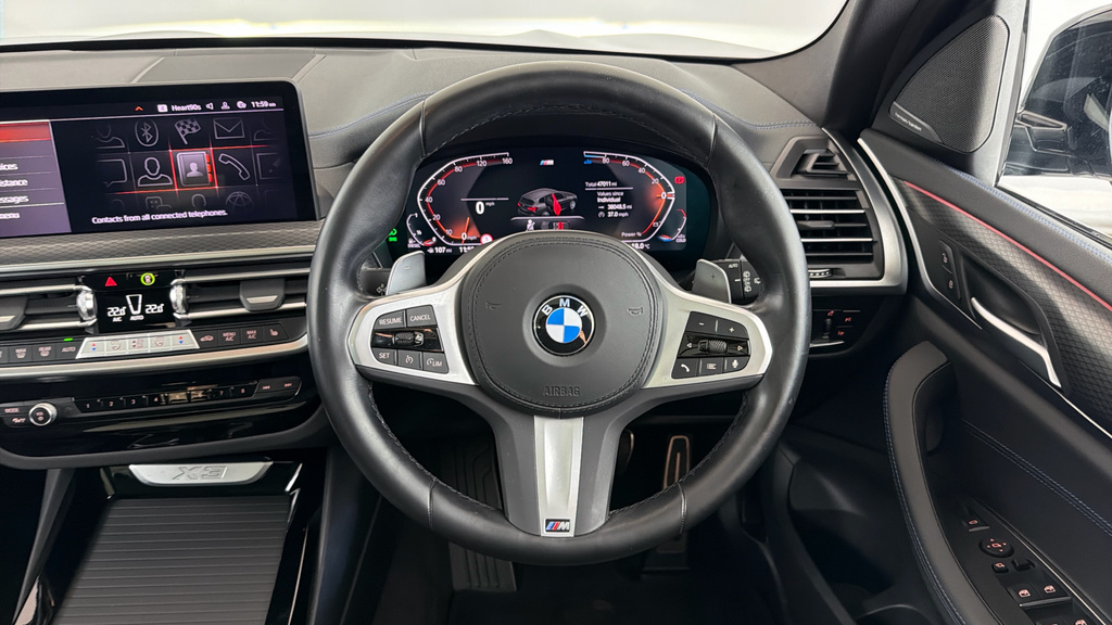 BMW X3 2.0 20D Mht M Sport Suv Hybrid Xdr GJ73ZJZ Grey #5