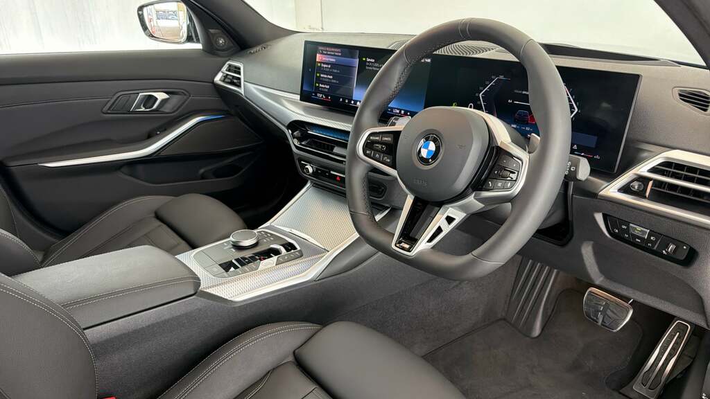 BMW 3 Series 2.0 320I M Sport Touring Euro 6 S YB75EPN Black #6