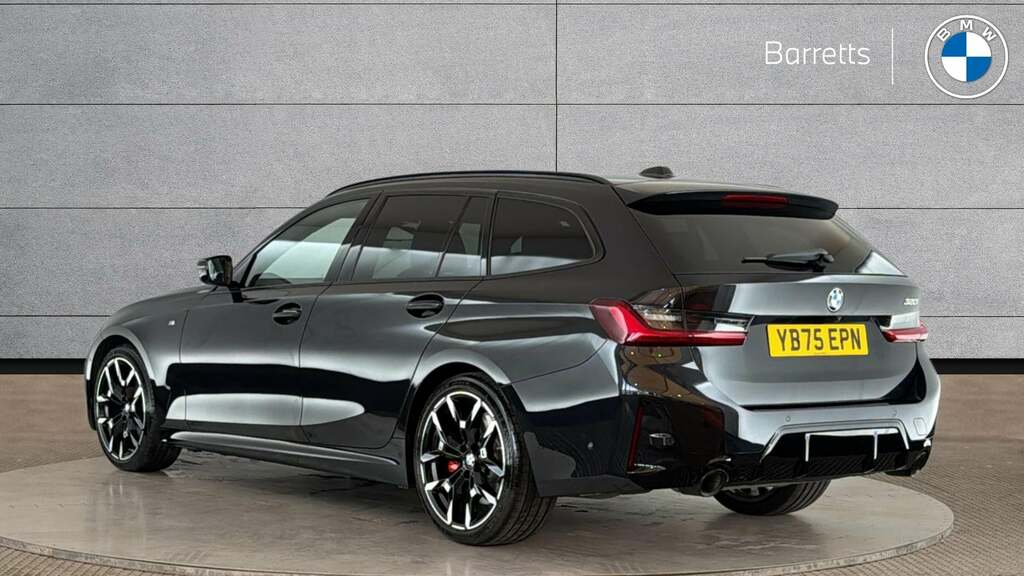 BMW 3 Series 2.0 320I M Sport Touring Euro 6 S YB75EPN Black #2