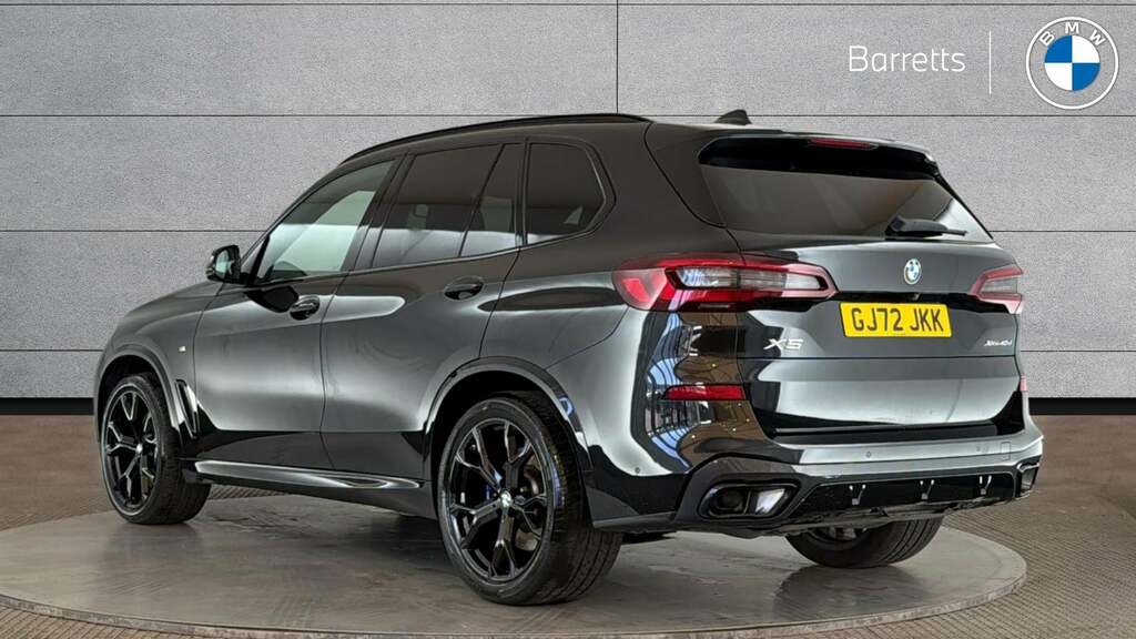 BMW X5 3.0 40D Mht M Sport Suv Hybrid Xdr GJ72JKK Black #2