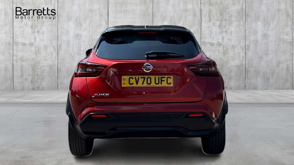 Nissan Juke 1.0 Dig-t Tekna Red #4