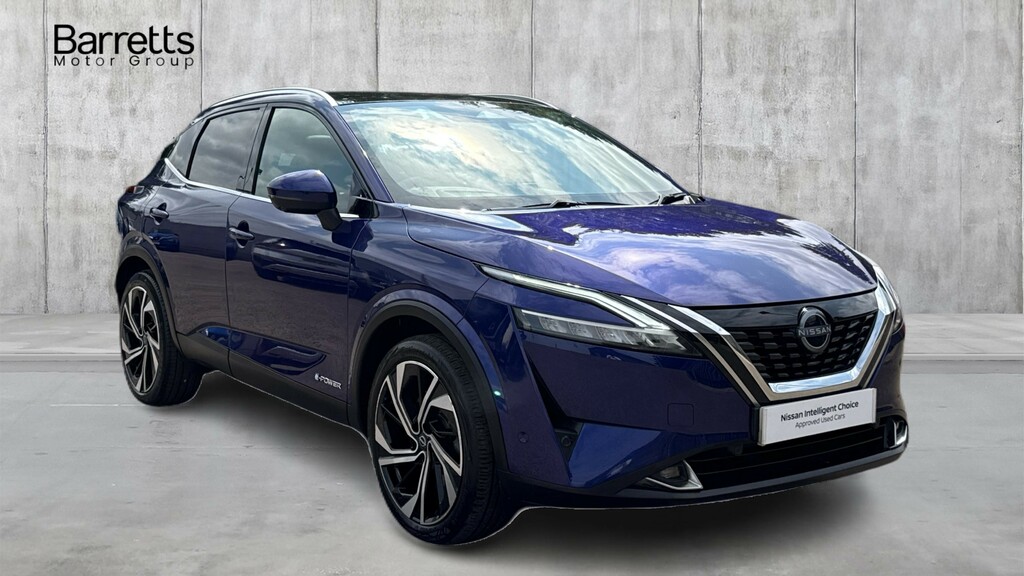 Nissan Qashqai 1.5 H E-power Tekna Hybrid Blue
