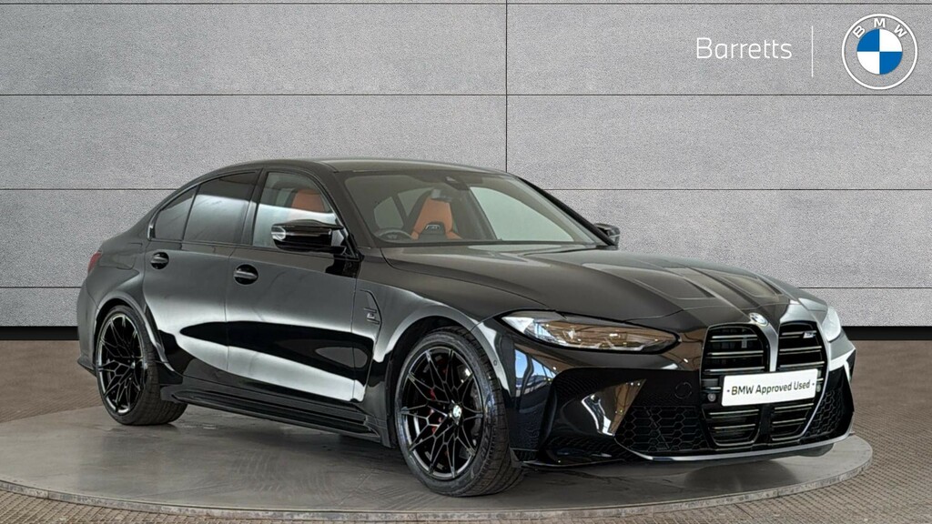 BMW M3 3.0 Biturbo Competition Saloon Steptron Black